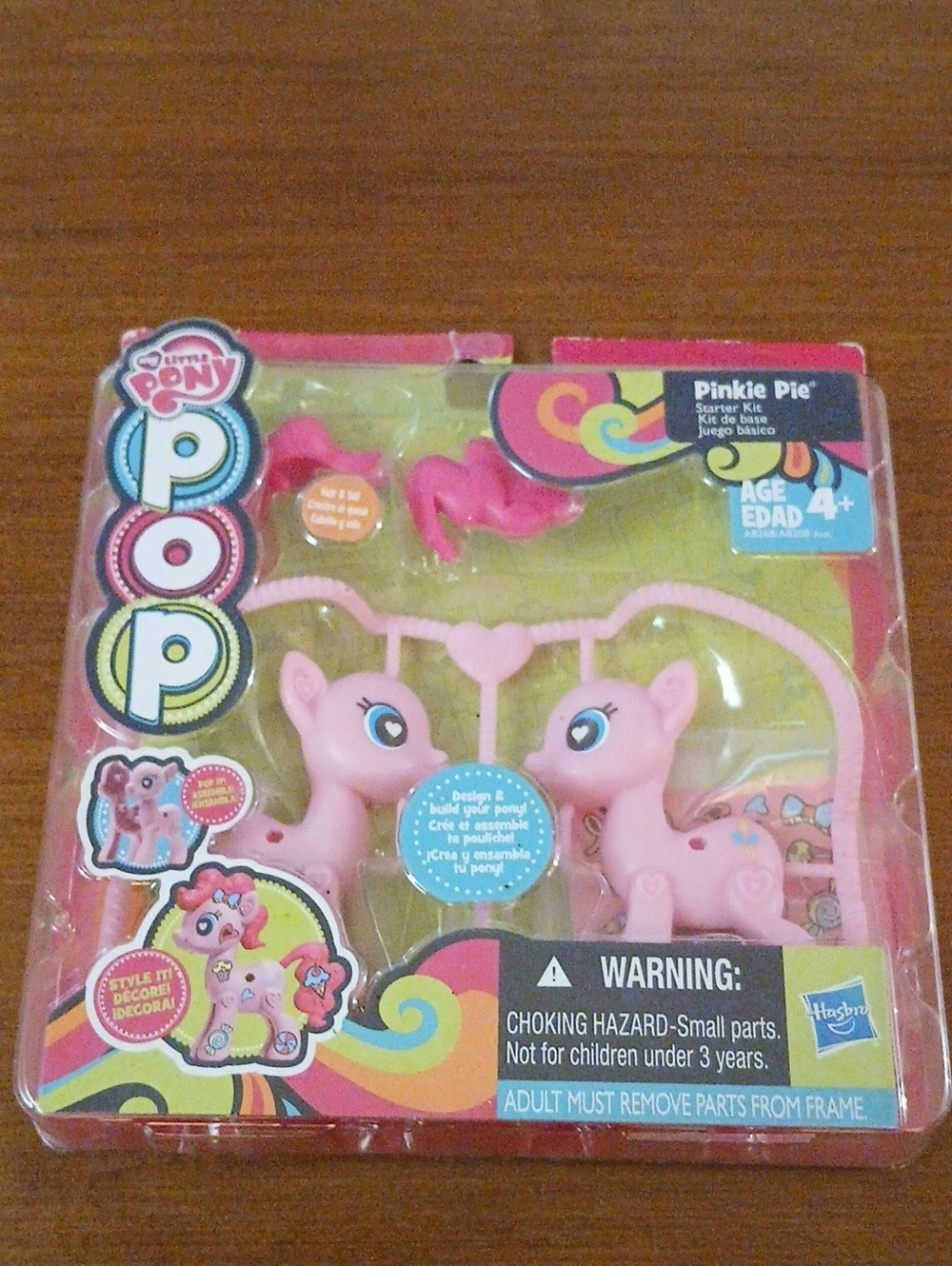 2013 Hasbro My Little Pony Pinkie Pie POP Starter Set - Pink New Sealed